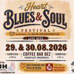 Heart, Blues & Soul: Festival mit Herz und Seele zugunsten von Arche Herzensbrücken