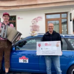 Alpen(b)rieseXXL übergibt [Betrag] Euro an Arche Herzensbrücken